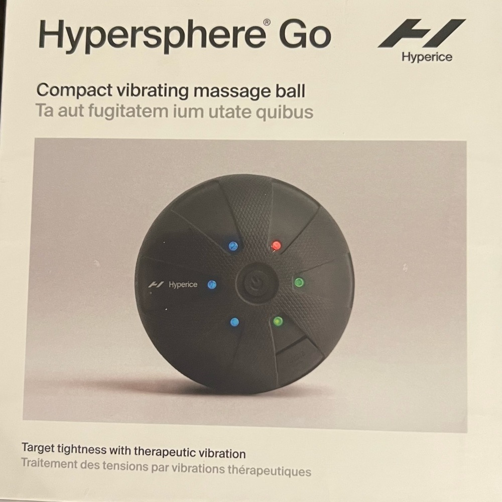 Hypersphere Go Mini Compact Vibrating Massage Ball by Hyperice